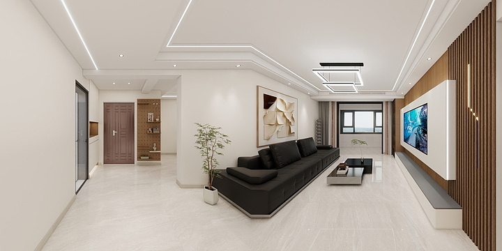 鼎筑家装设计-龙湖花府-装修设计方案