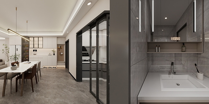 全案设计丶马明-【现代】西山小区-装修设计方案