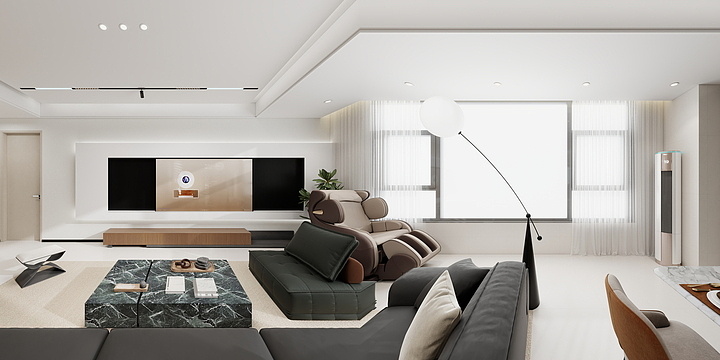 奕宸空间设计-君河湾复式-装修设计方案