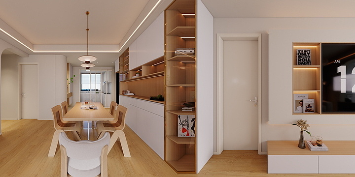 -HP-红兰景苑5号802室-装修设计方案