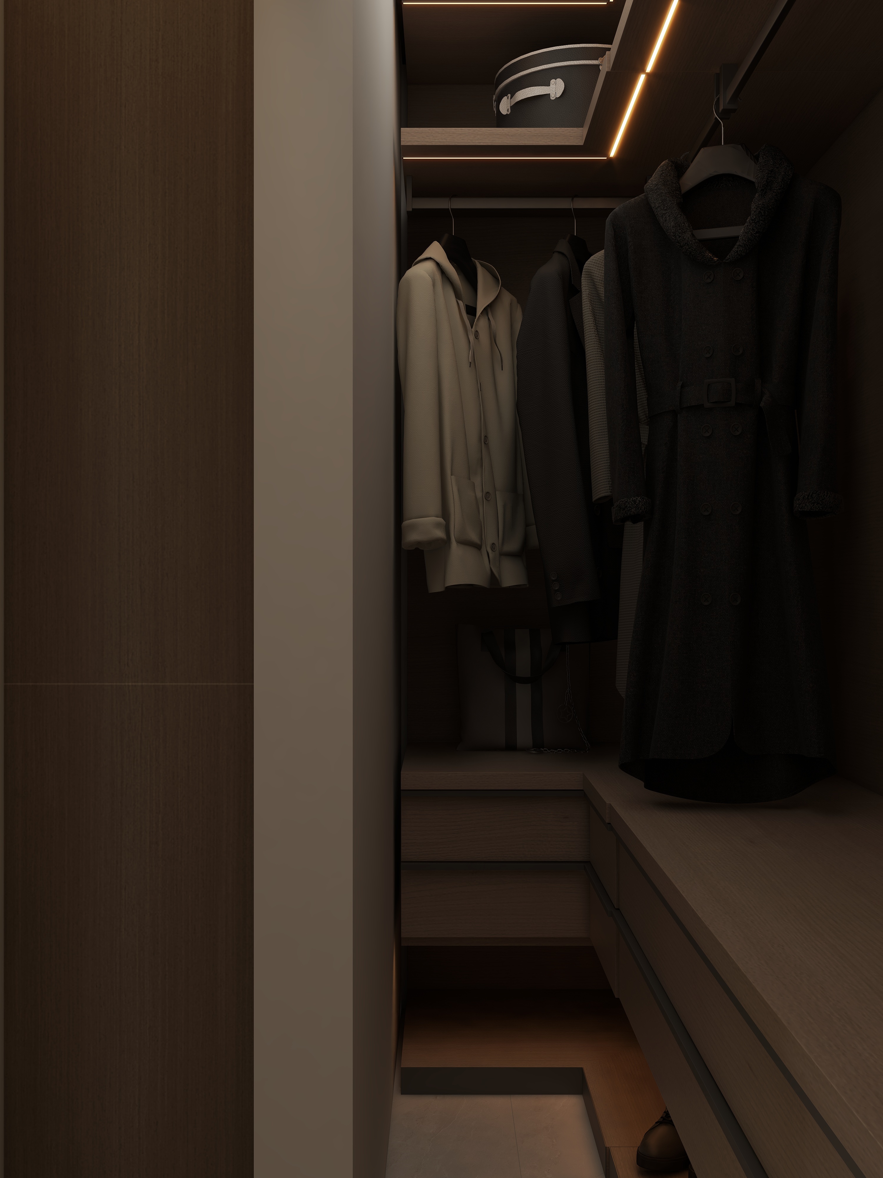 设计师珂源-水岸星城现代简约178㎡5室装修效果图