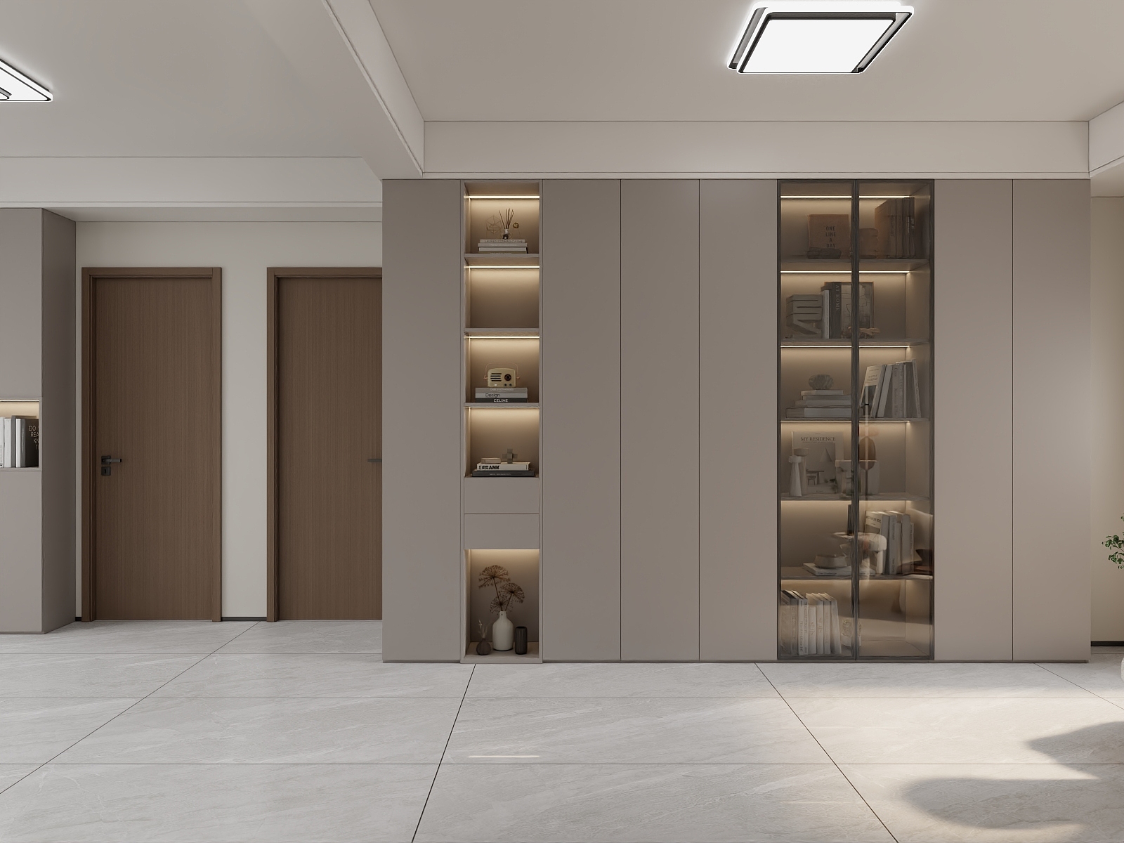 吴爽-180m²现代轻奢风格设计装修效果图