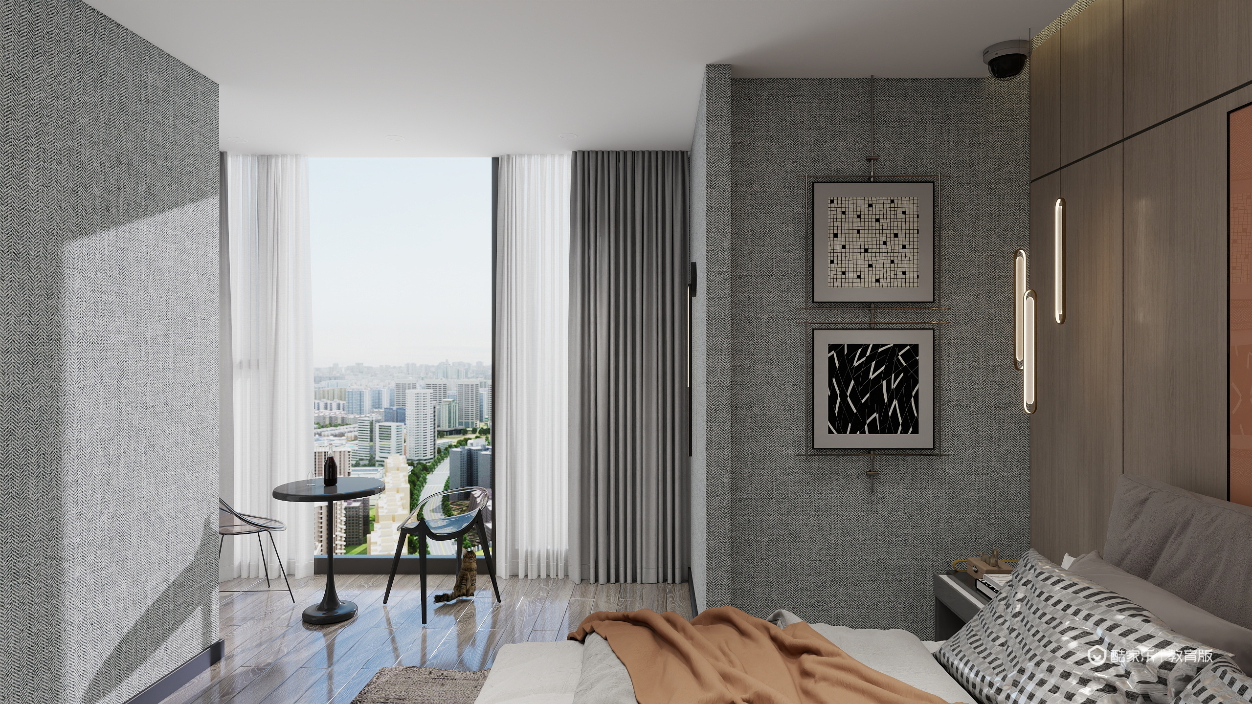 群核甄选-意式素雅装修效果图