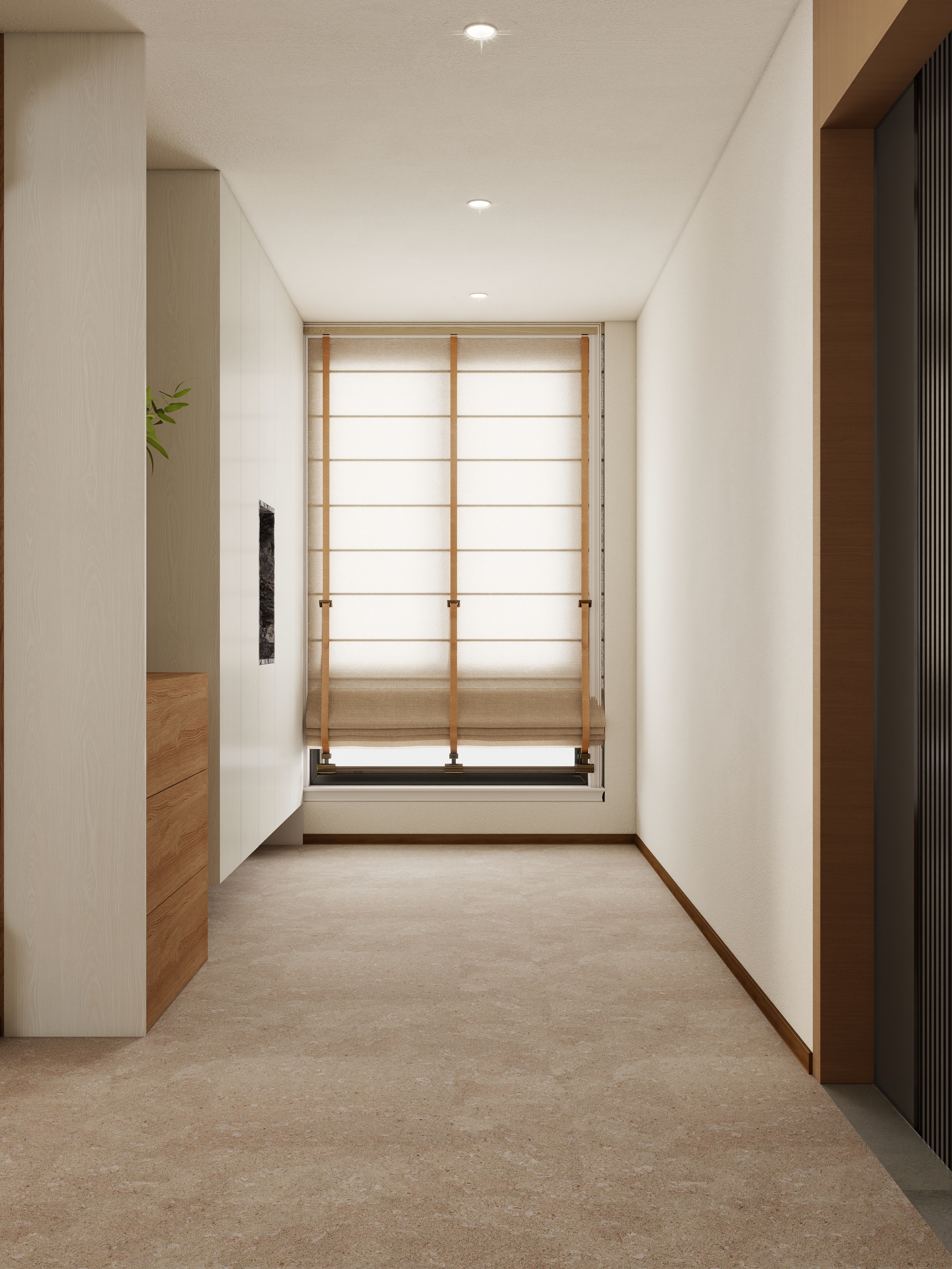 骑摩托的装修仔-江南华府：现代中式：{竹}装修效果图