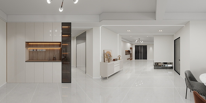 汇伟设计-待泾二期别墅-一楼改-装修设计方案