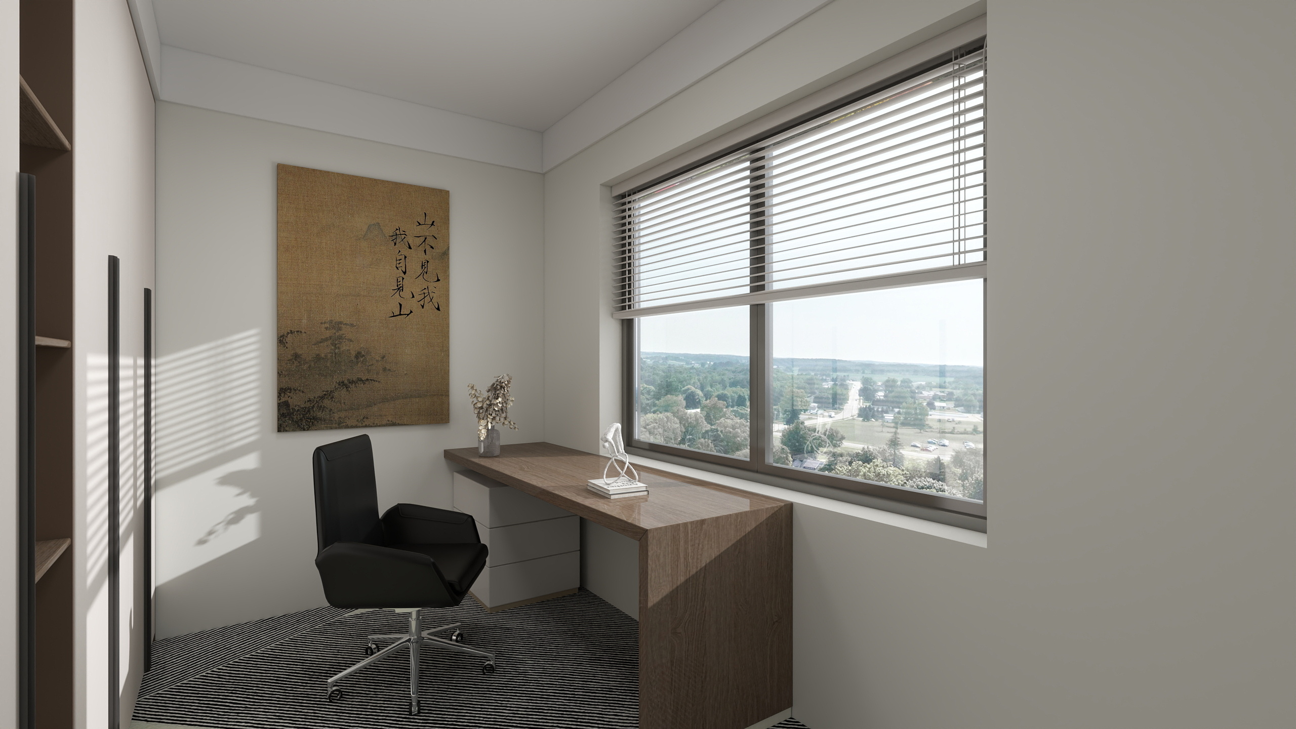 建筑装饰刘设计-方华里4室-装修设计方案