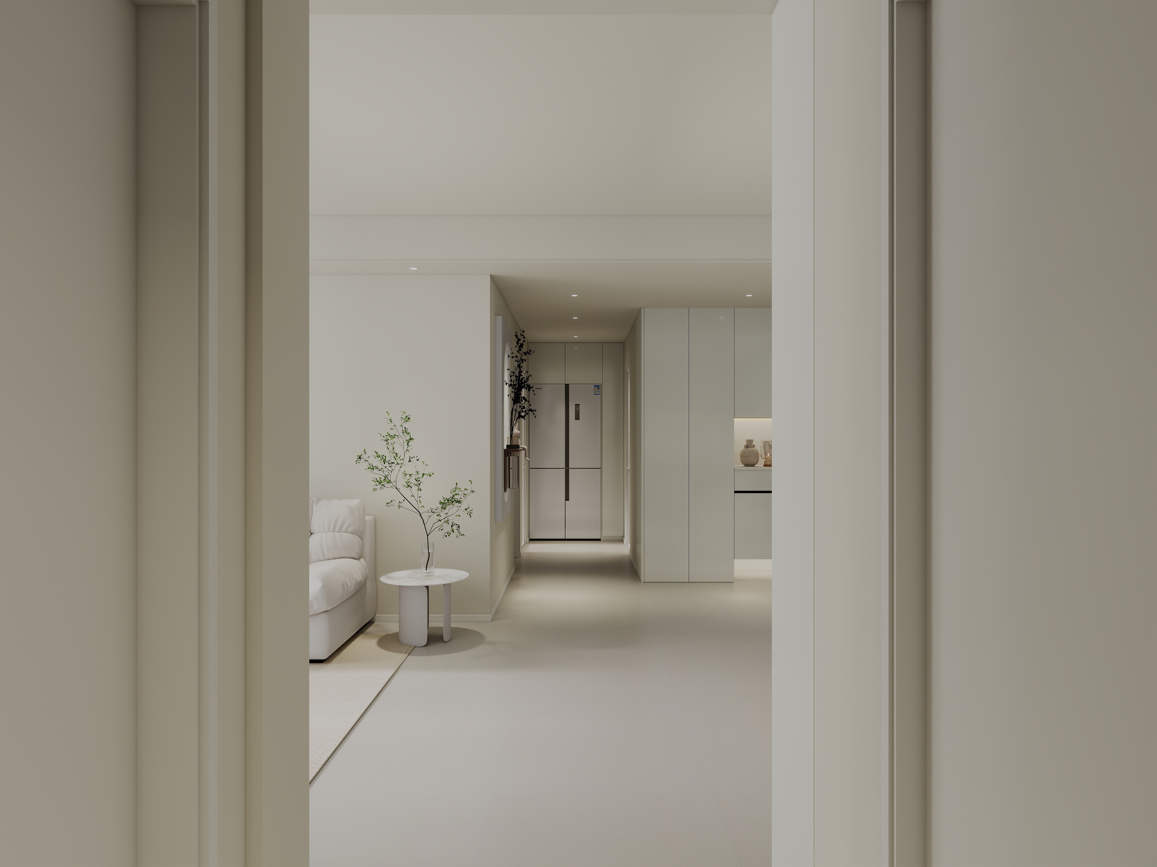 艺雅丽-94平现代简约 装修效果图