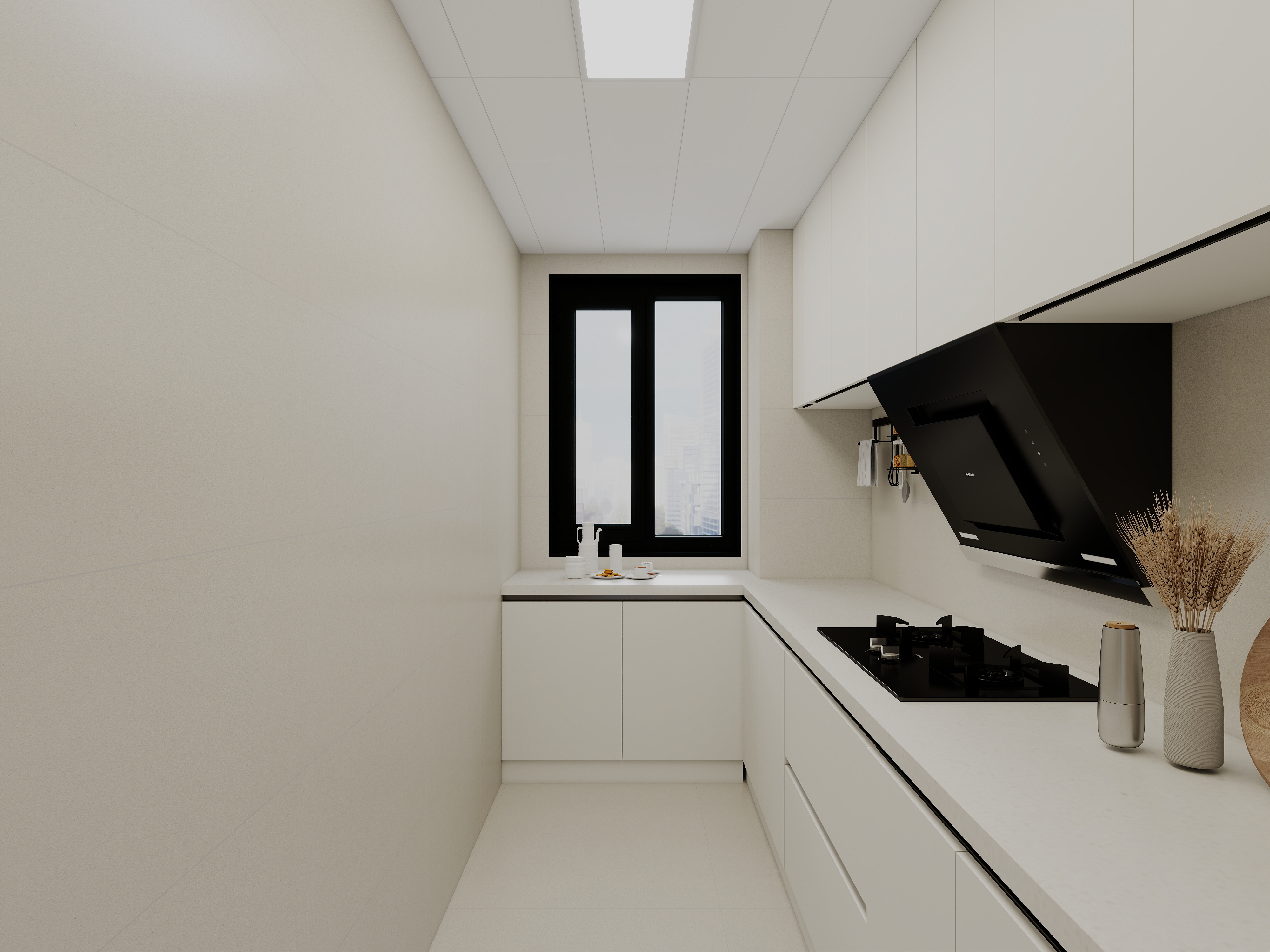 艺雅丽-94平现代简约 装修效果图