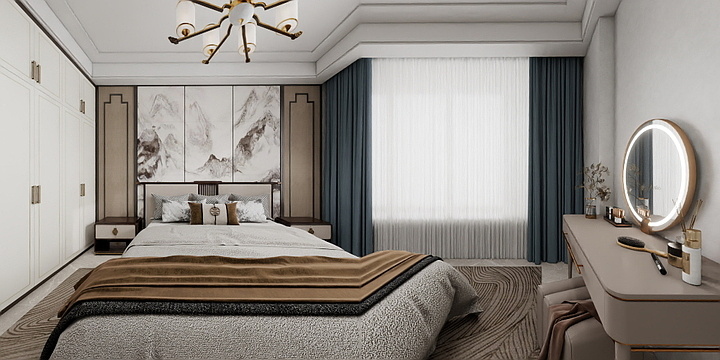 HJH16-明珠9号1-2-802-装修设计方案