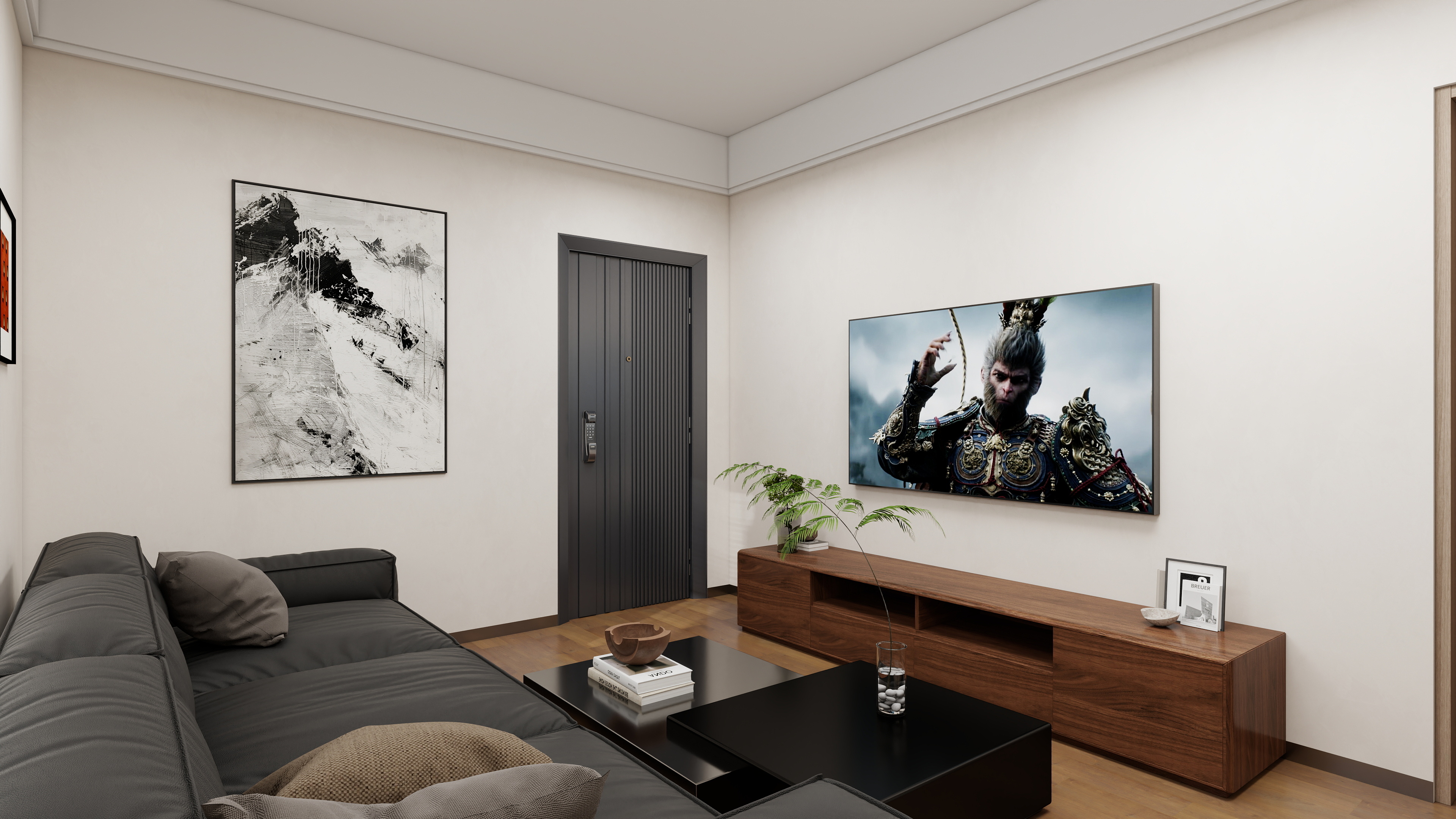 李昌健-小型公寓（套一、套二）-装修设计方案