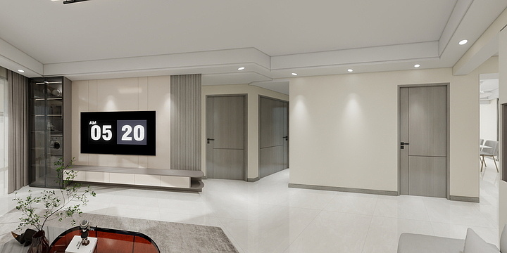 清岑15oo27o8935-万润橄榄城30-701-装修设计方案