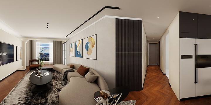 郑晓坤-112㎡3室-装修设计方案