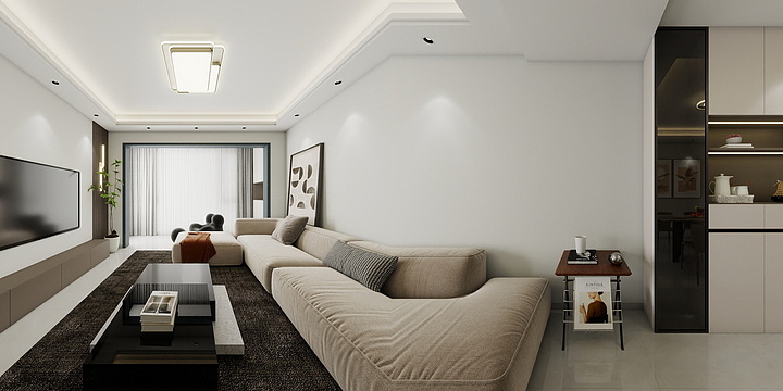 宵尧设计-青龙花园7栋1502现代-装修设计方案