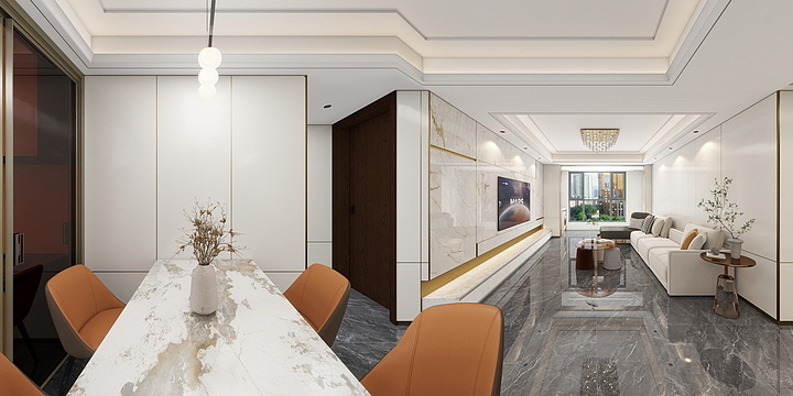 联城建筑装饰工程有限公司-铂景湾10-1-1101-水电-装修设计方案