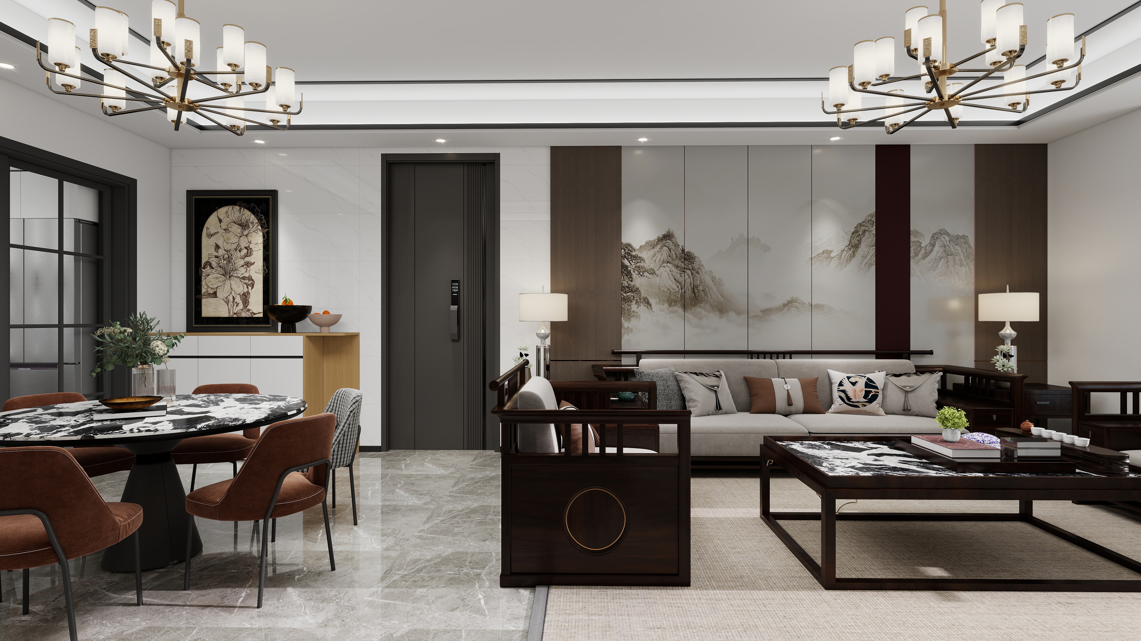 @我是小周周-新中式-装修设计方案