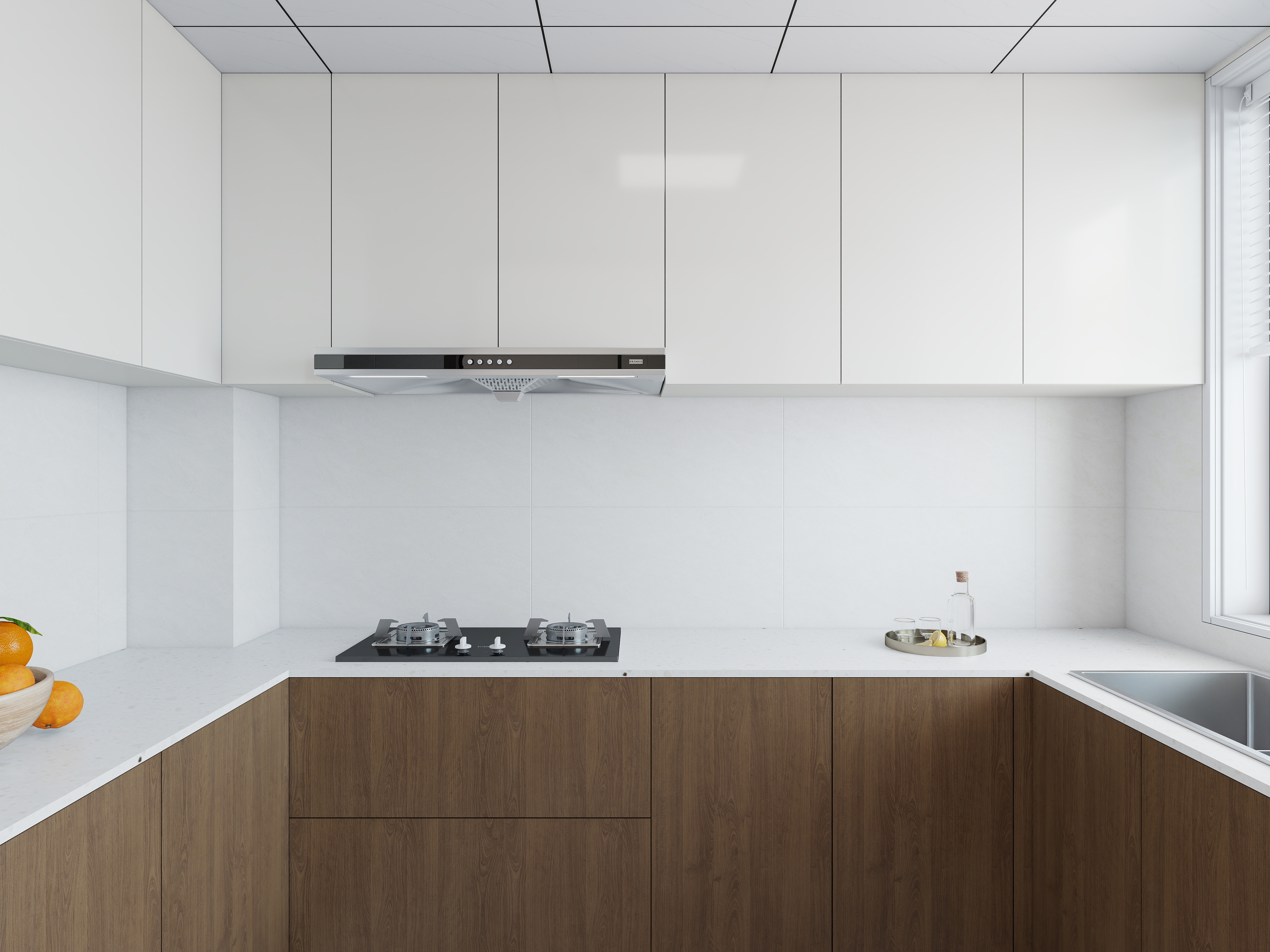 艺雅丽-141平现代中古风装修效果图