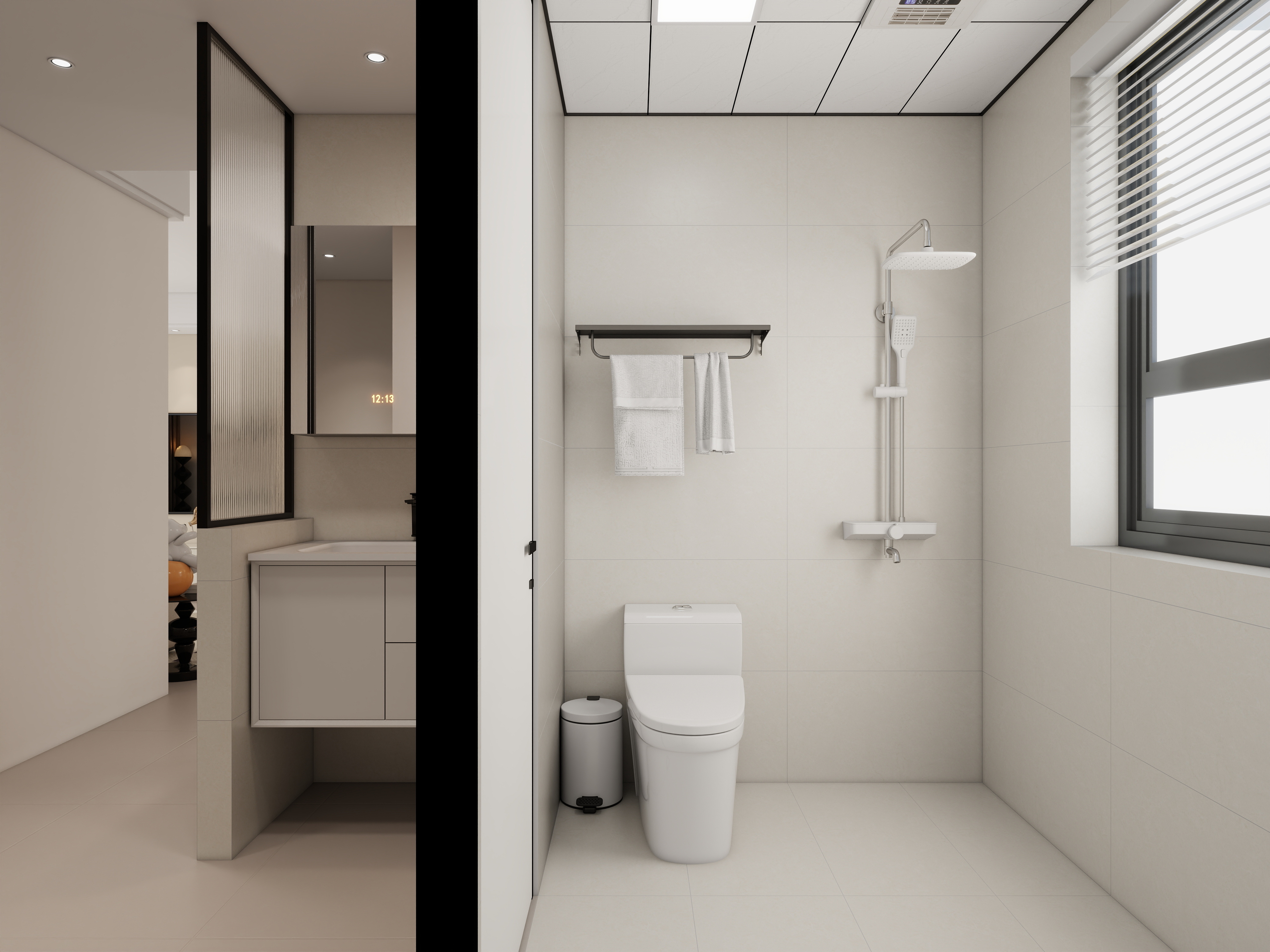 三人行设计整装-滨海样板房-装修设计方案