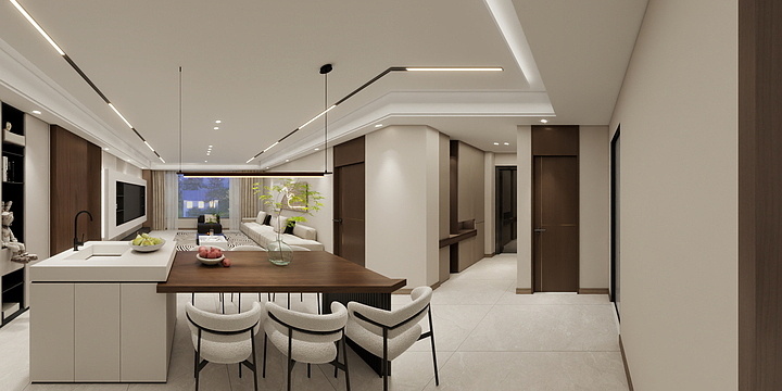 e设计师-冯  效果图-装修设计方案