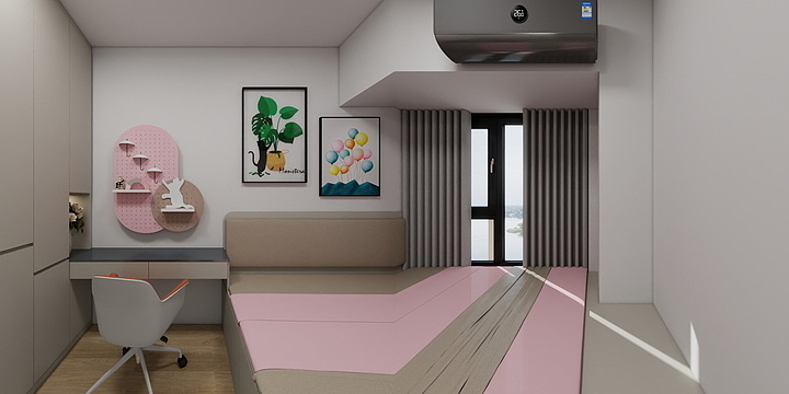 燕尾精灵-畔山林语10-02户型-装修设计方案