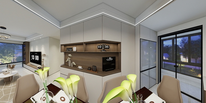 悦格定制家居-华润置地江南中心38栋113户型-装修设计方案