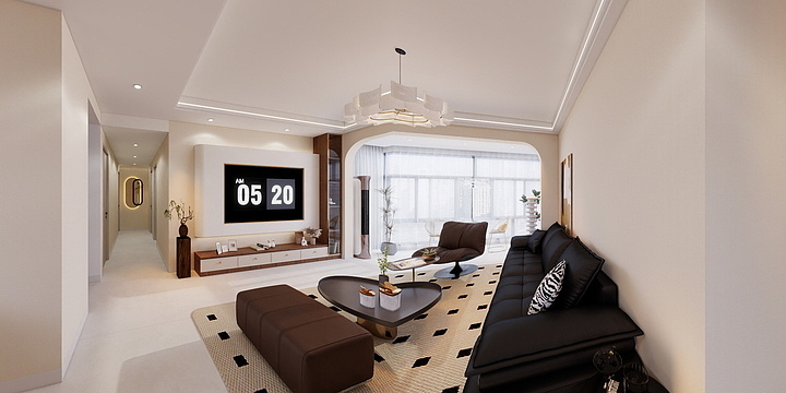 Sky丨_Hui丶-紫金花城3-902-装修设计方案