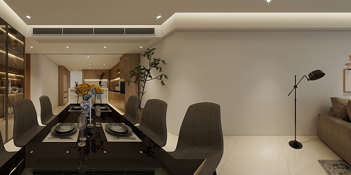 hongsheji-尚海阳光13栋05+06 （方案一）-装修设计方案