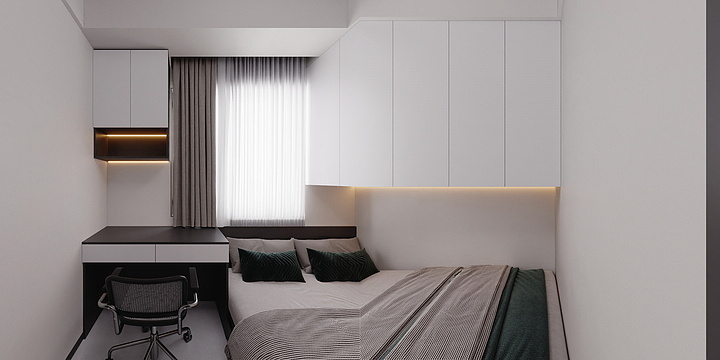 妙计装饰-现代极简99㎡ - 副本-装修设计方案