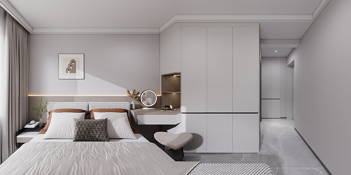 初晓-M-中房悦庭125㎡-装修设计方案