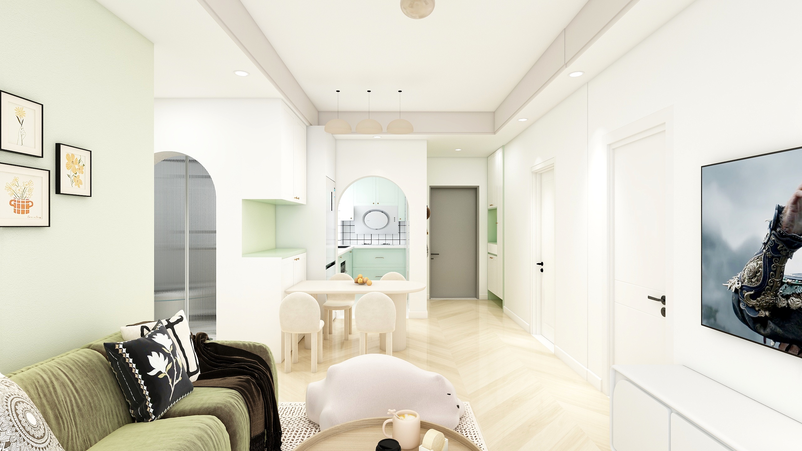 魔都装修大队长-禹州雍贤府装修效果图