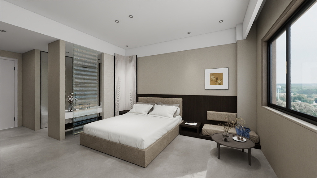 胡贝-酒店。电竞-装修设计方案