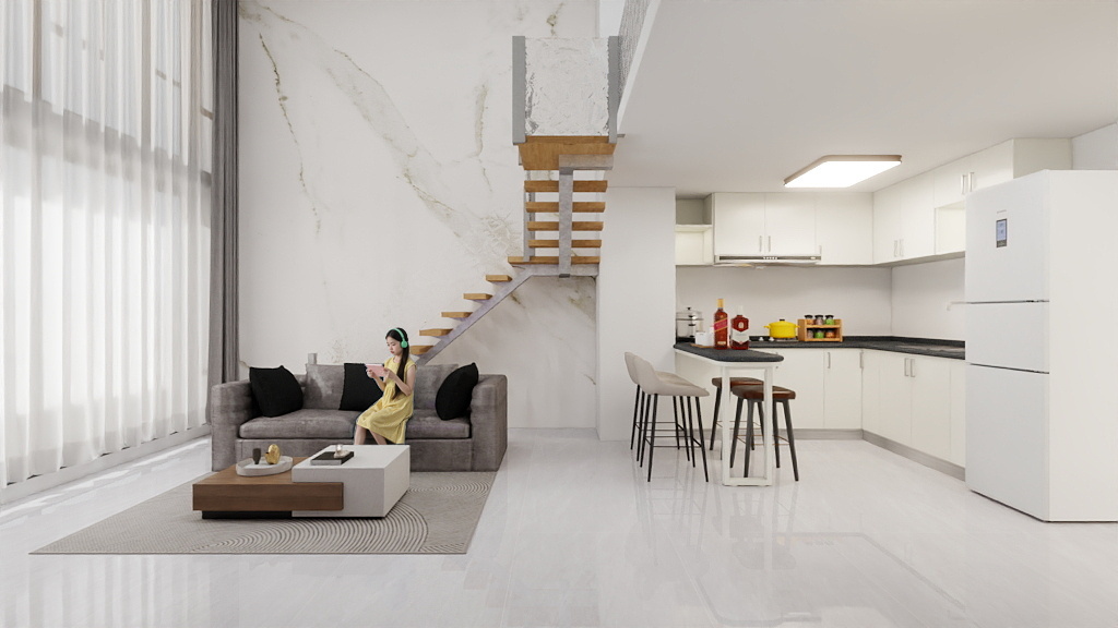 幺怪师兄-复式公寓-装修设计方案