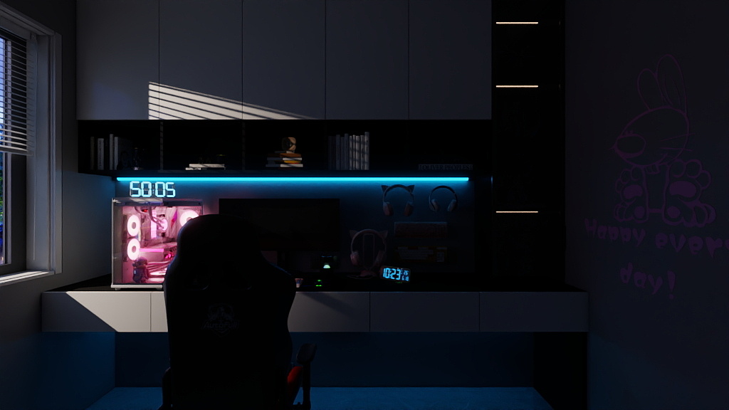 張若y-电竞房-装修设计方案