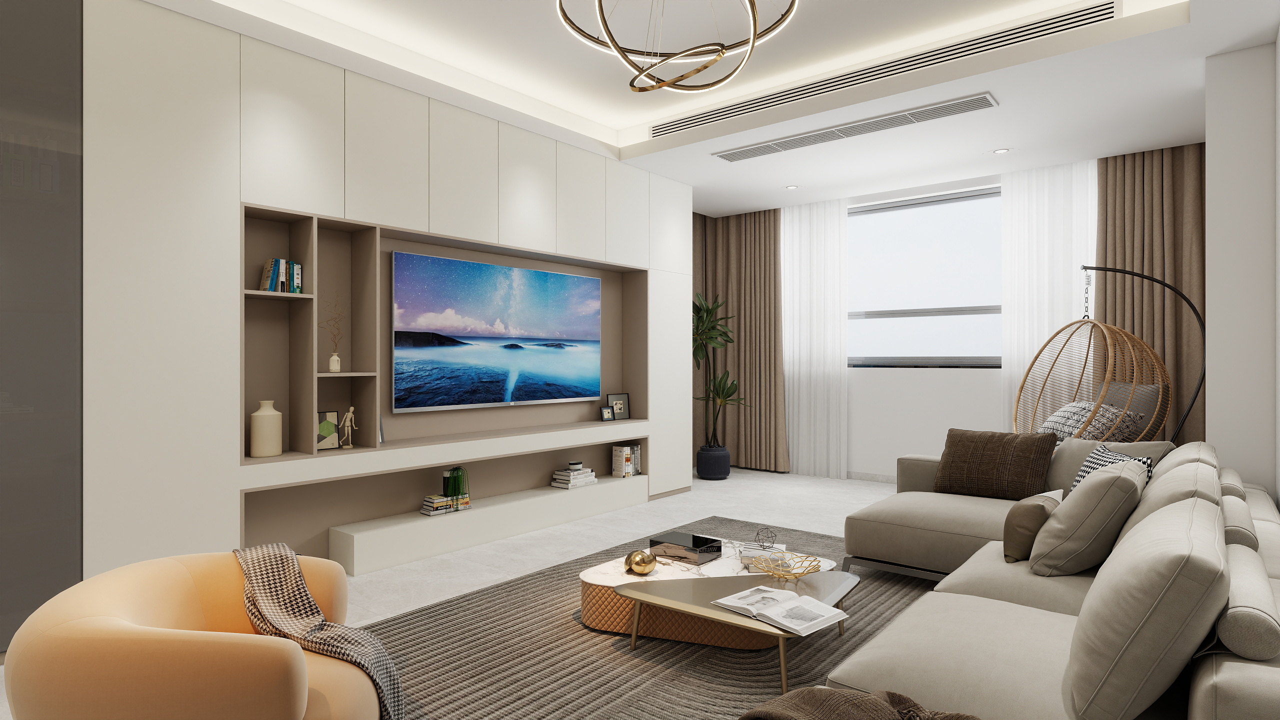 王世华-香柠花园(北区)143㎡4室-装修设计方案