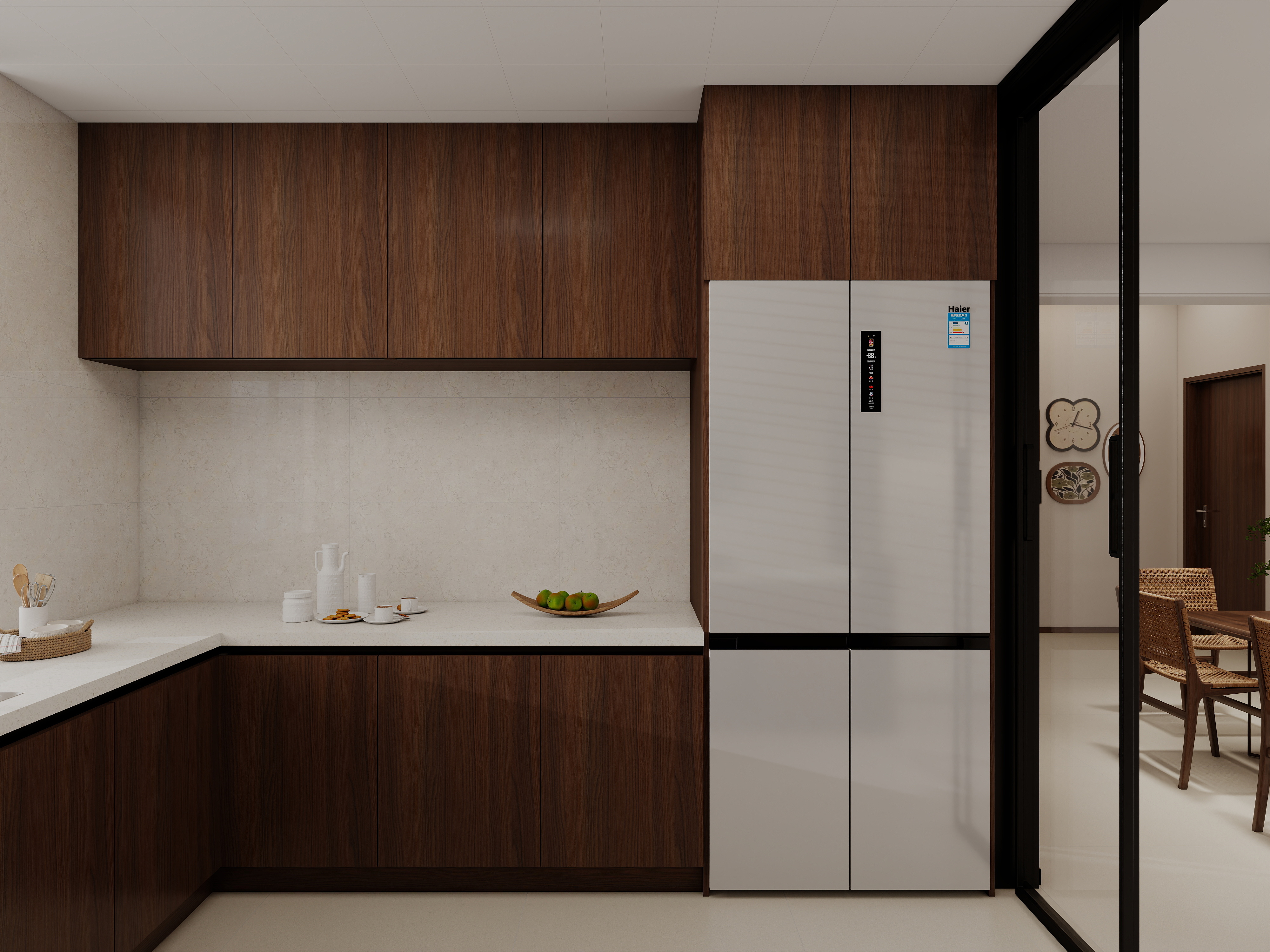 艺雅丽-151平中古风 装修效果图