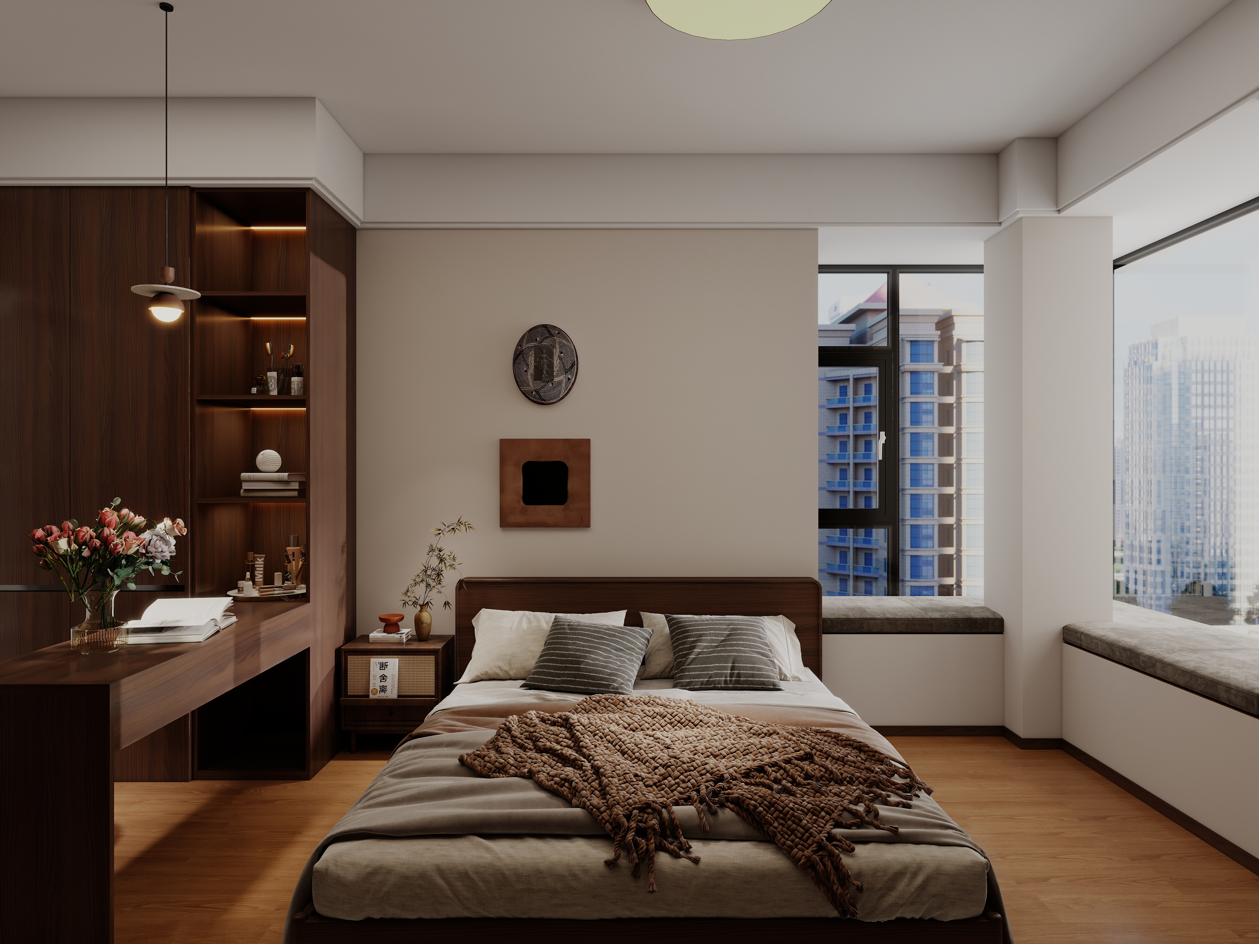 艺雅丽-151平中古风 装修效果图