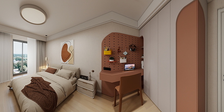 锦尚舟诚装饰-艺术家园13栋2单元421室-装修设计方案