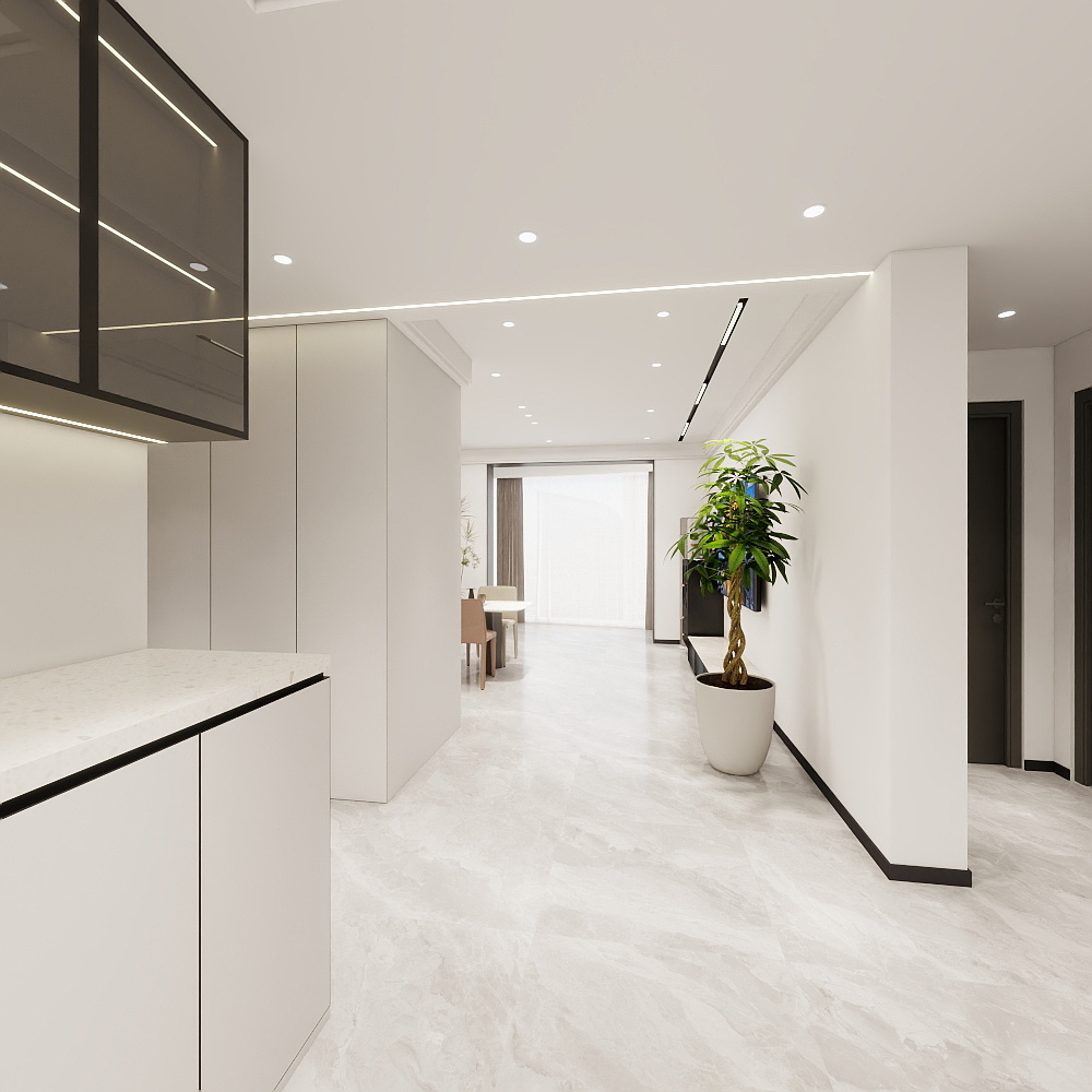 183****5716CCDp-春天之湖1-204一层客餐厅装修效果图第5张