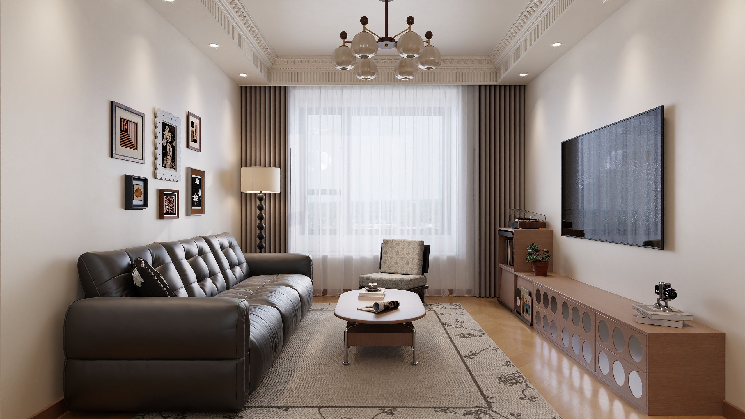 DZSJQ-百郦荣锦苑中古装修效果图