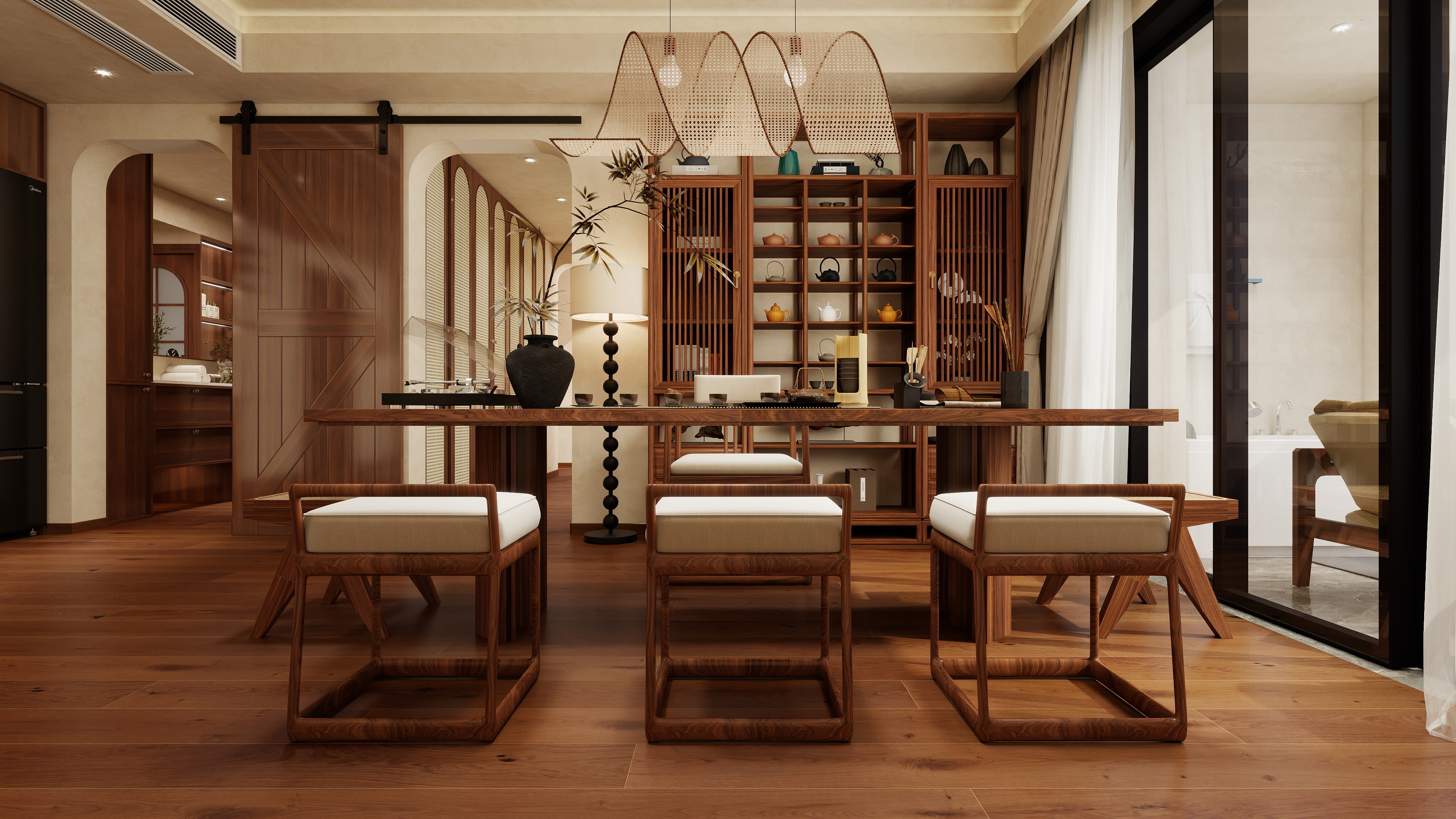 至简名设-文稳康-《清楚》80平南阳中古|一居室装修效果图