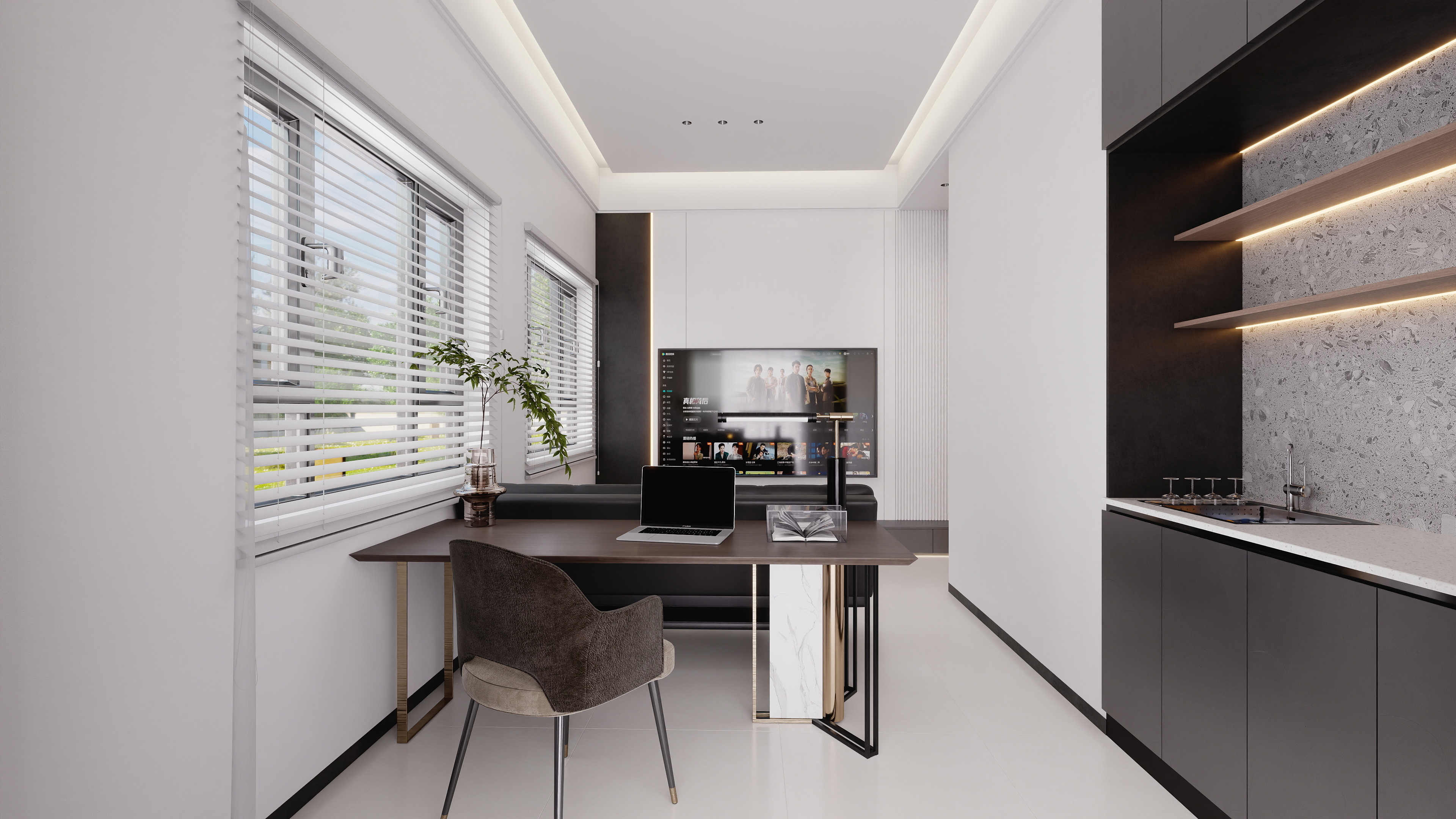 设计师1朱工-现代意式装修效果图