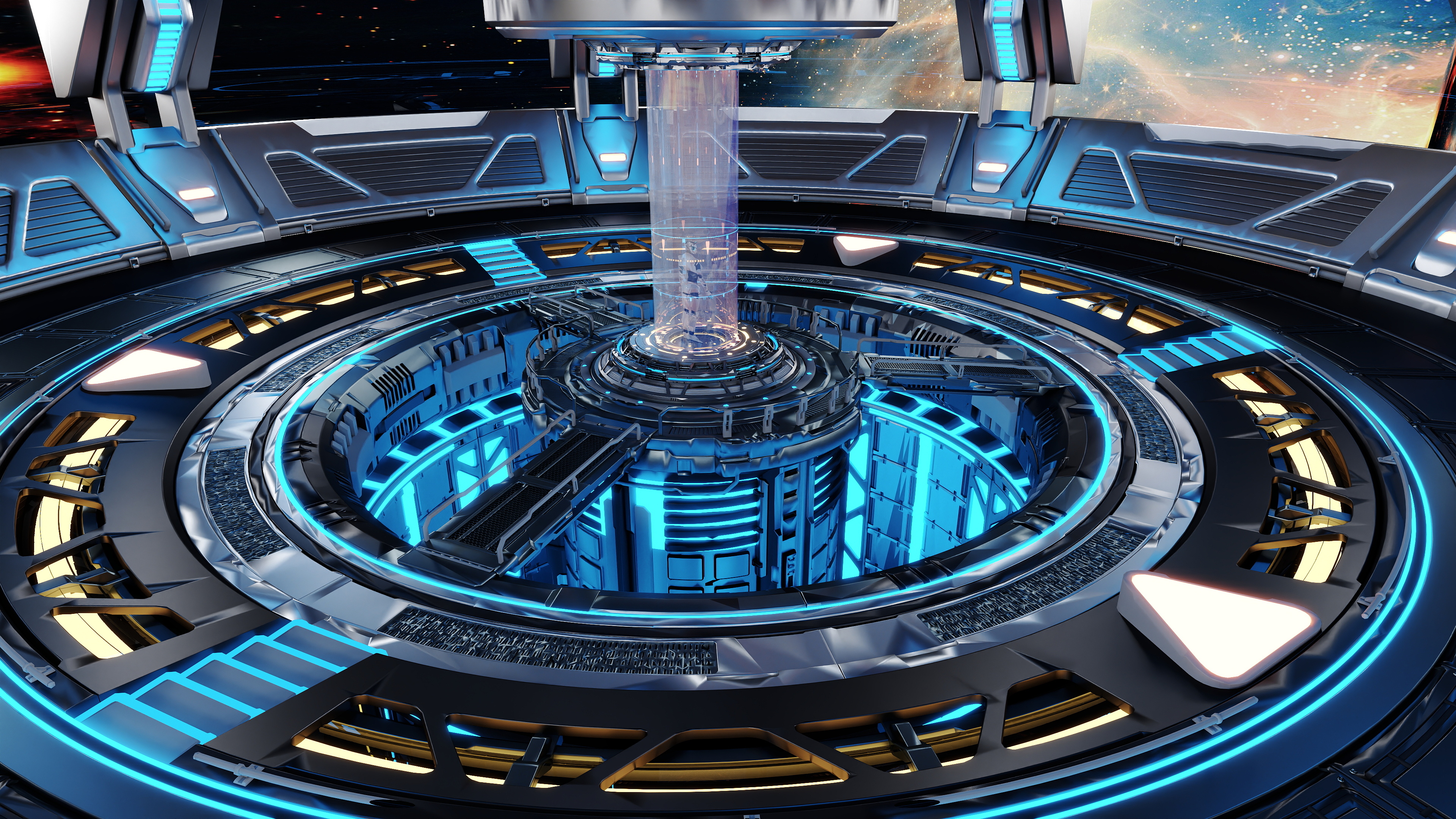 0一一0-未来空间站装修效果图