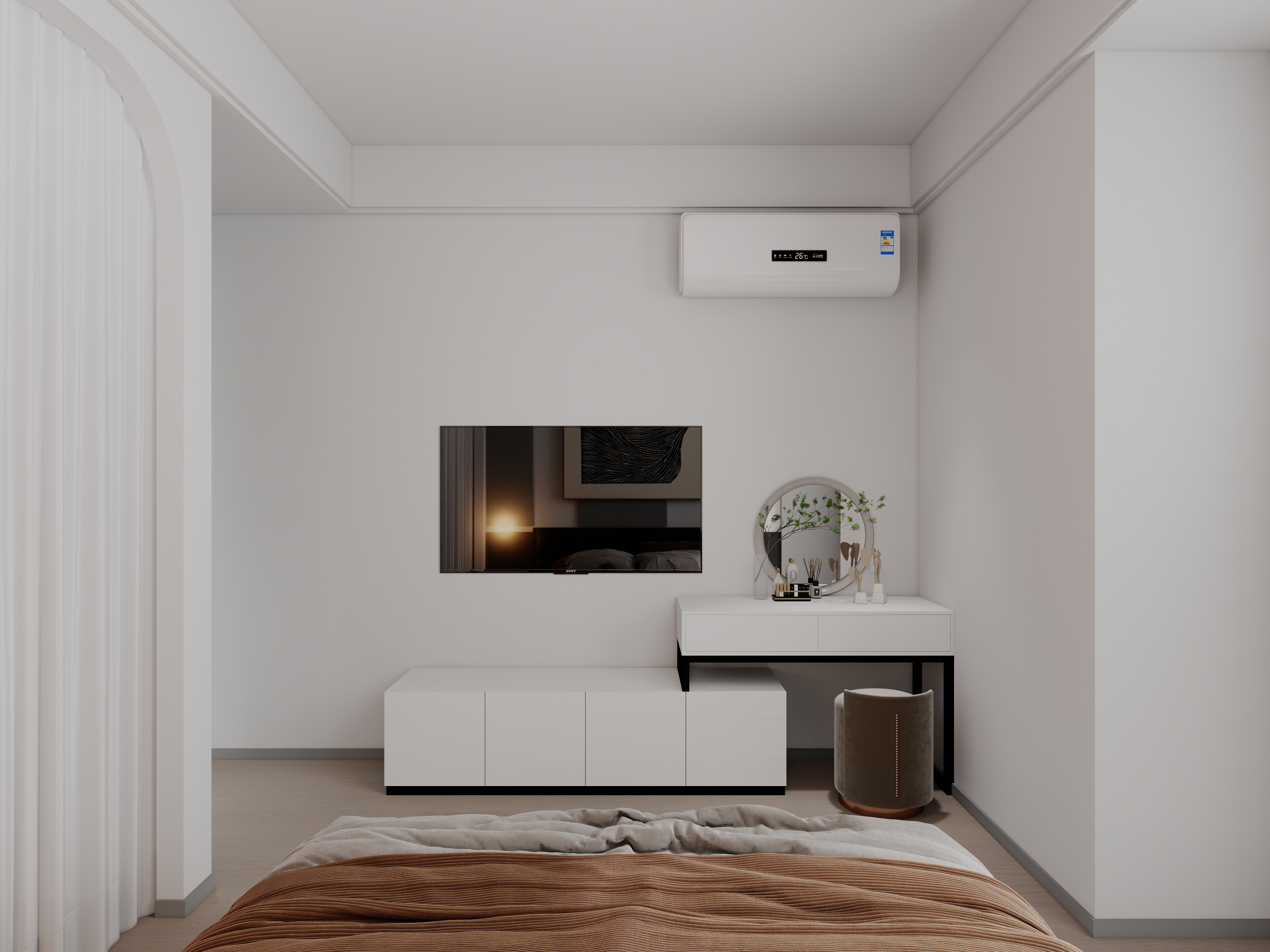 艺雅丽-132平现代简约装修效果图