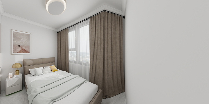 LIQin876941582-滴水大院户型孔先生雅居72平1803-装修设计方案