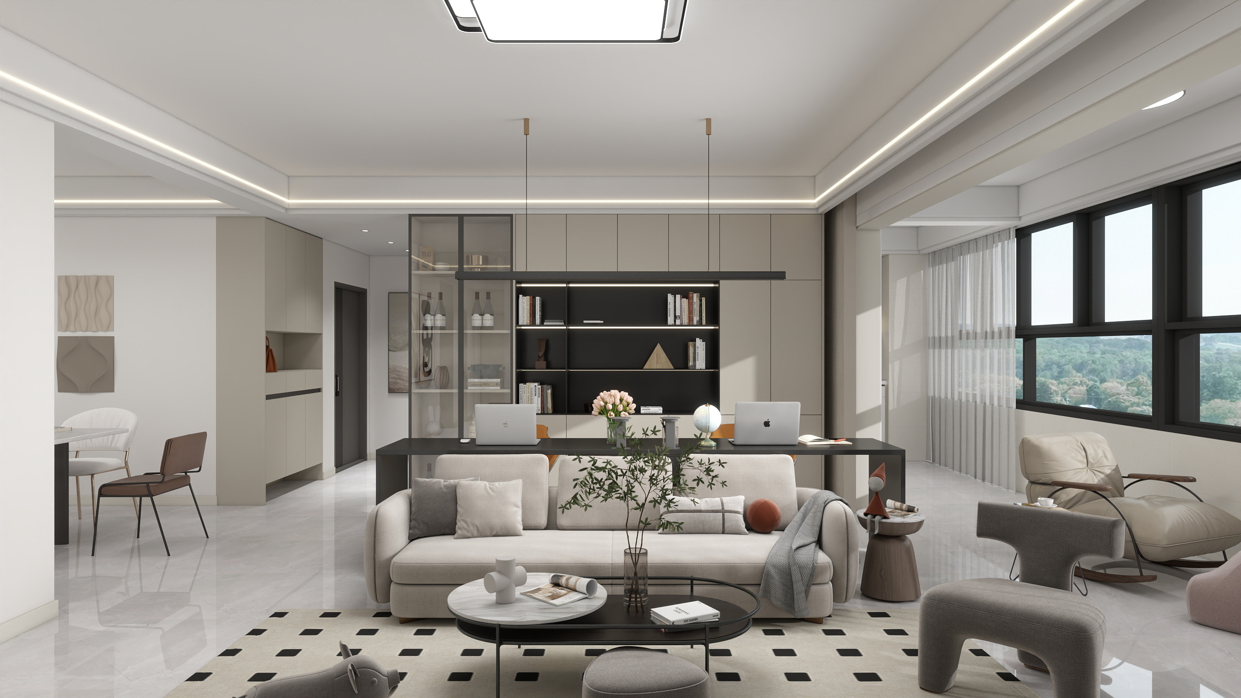 室内设计徐仕元-东辉都梁悦府-装修设计方案