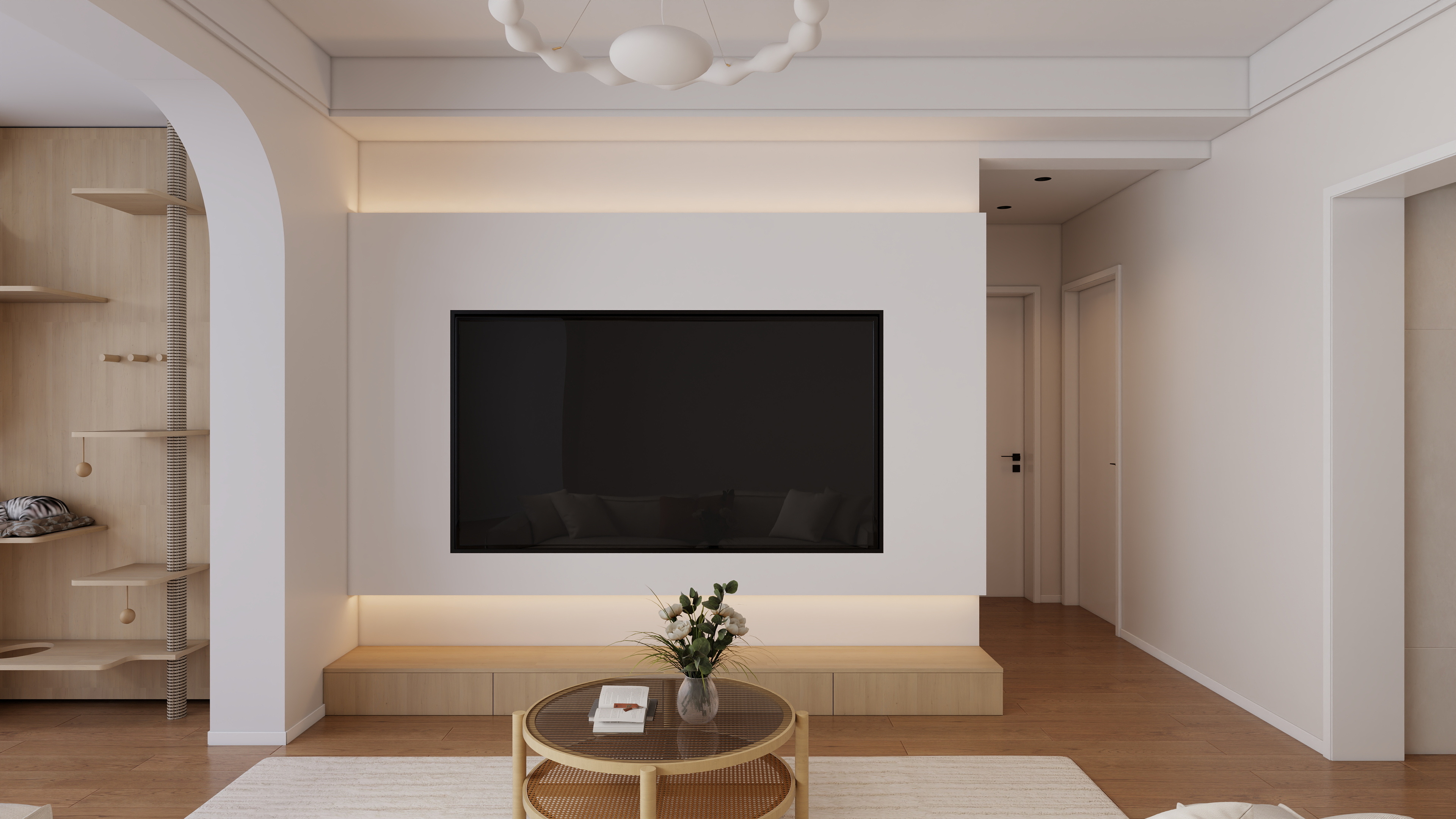 designLiyr-120平3室原木风-装修设计方案