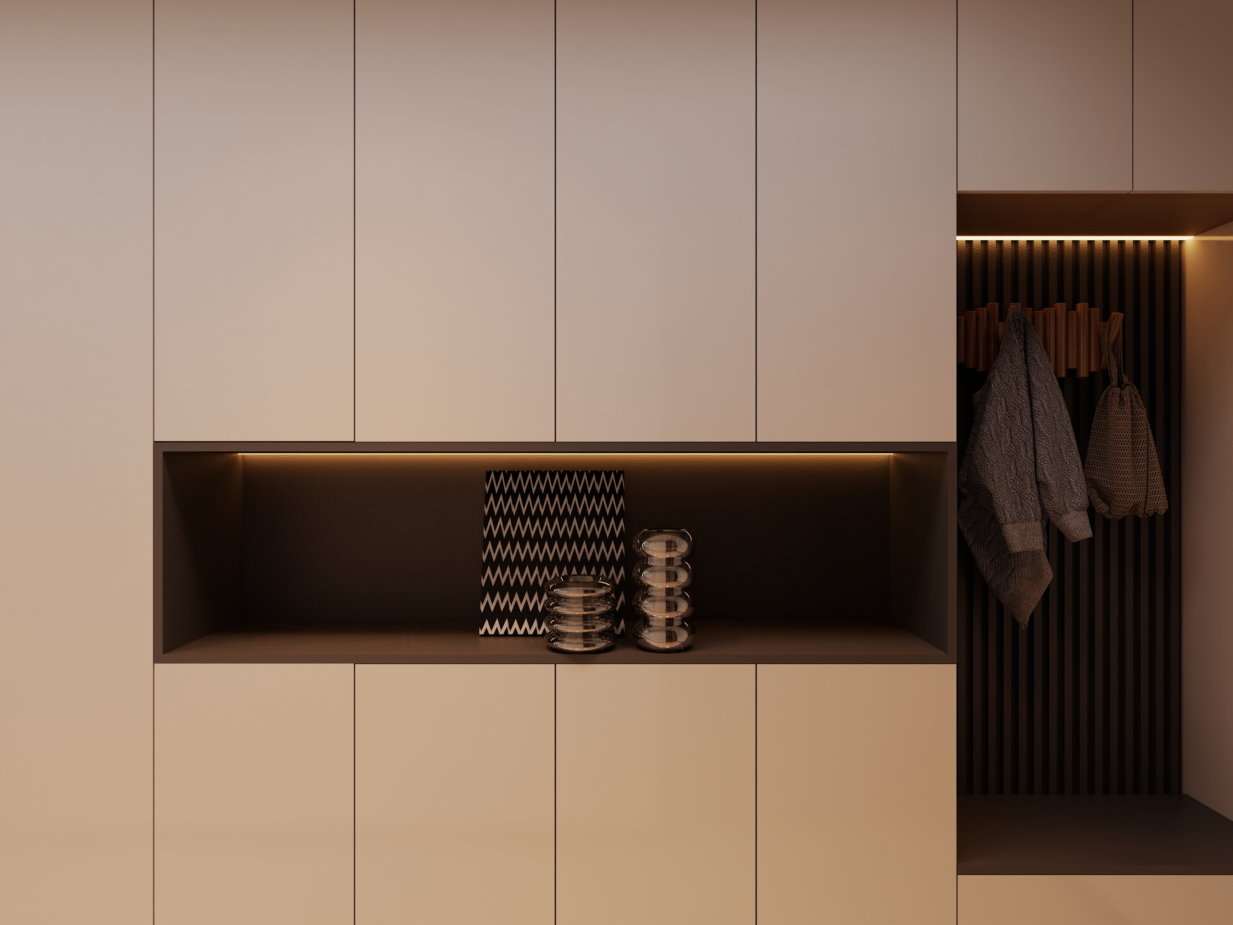 艺雅丽-110平现代简约 装修效果图