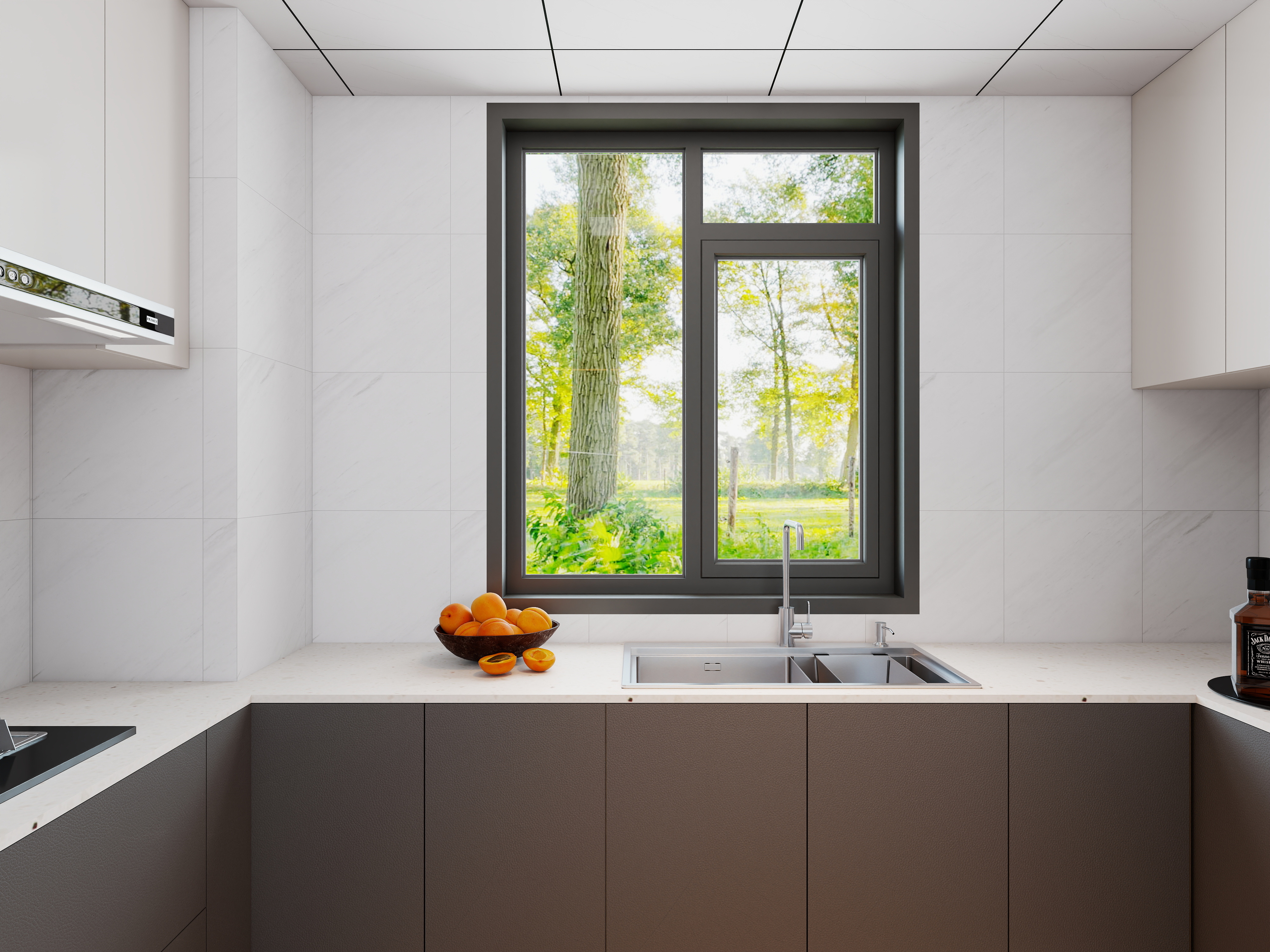 艺雅丽-110平现代简约 装修效果图