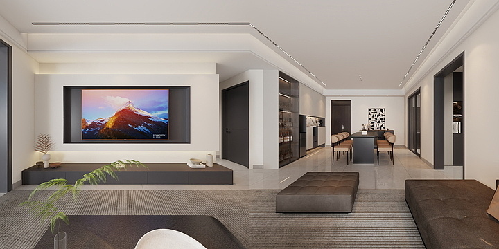 A9鸿誉全案设计师@唐志明-御府张总5-12-5雅居-装修设计方案