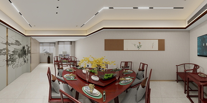 蝉v夏-大吴餐厅-装修设计方案