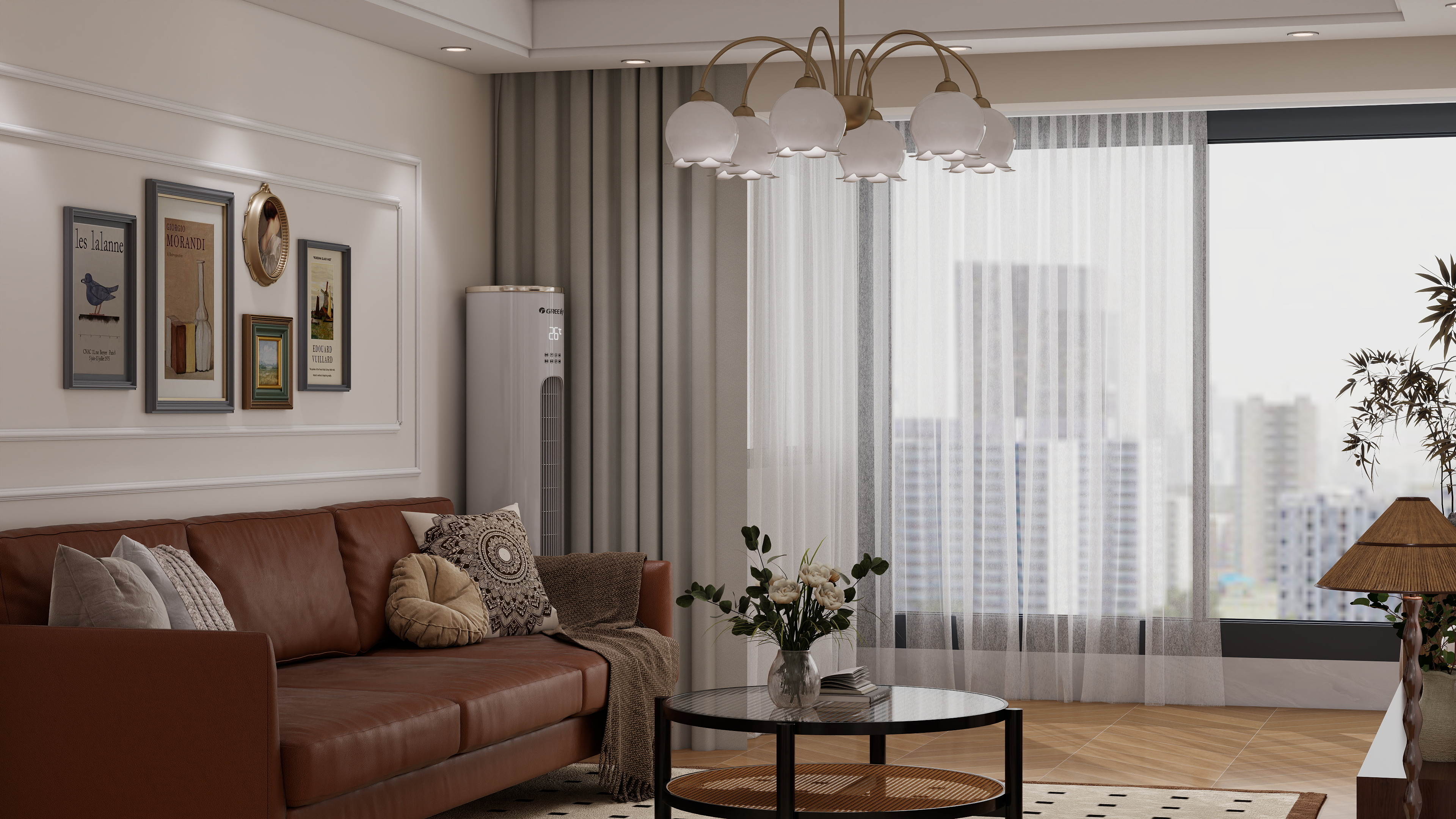 设计师_周粥-119㎡3室装修效果图